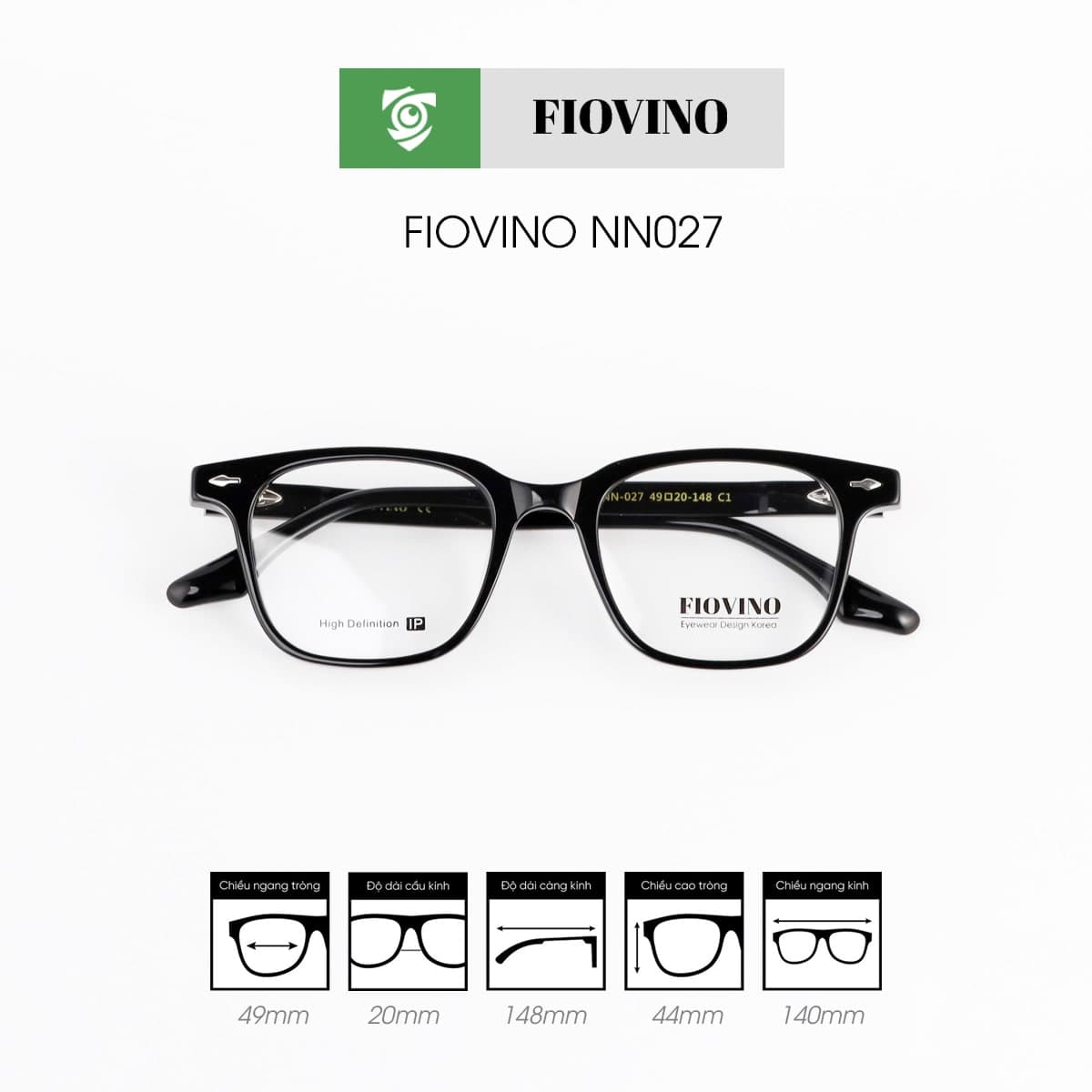 Gọng kính FIOVINO NN027 - Ảnh 3
