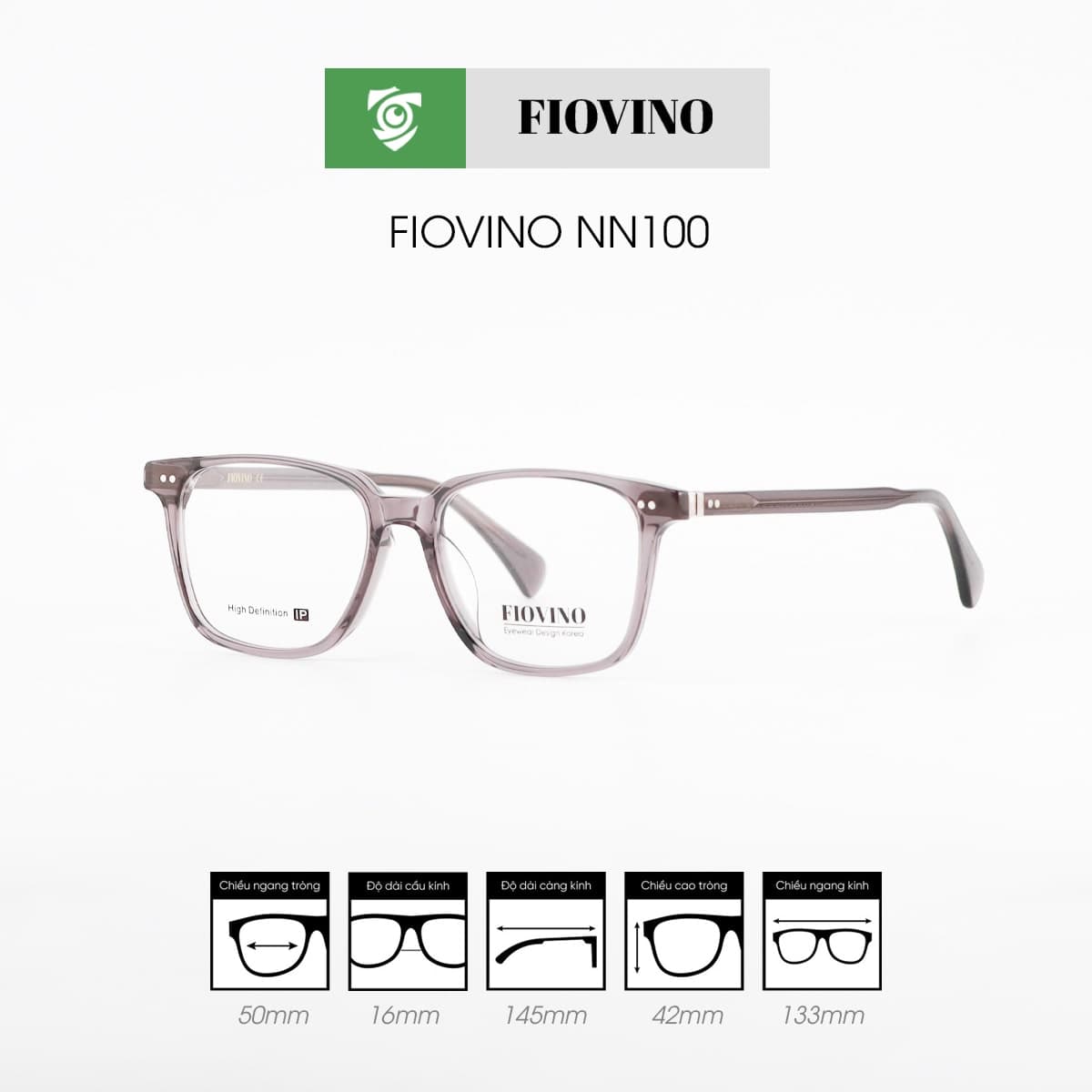 Gọng kính FIOVINO NN100 - Ảnh 5