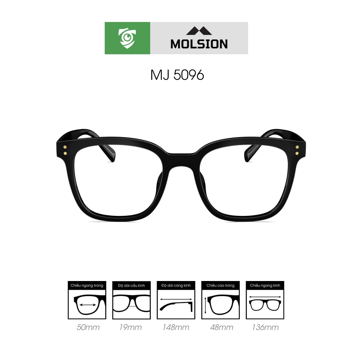 Gọng kính MOLSION MJ5096 - Ảnh 1