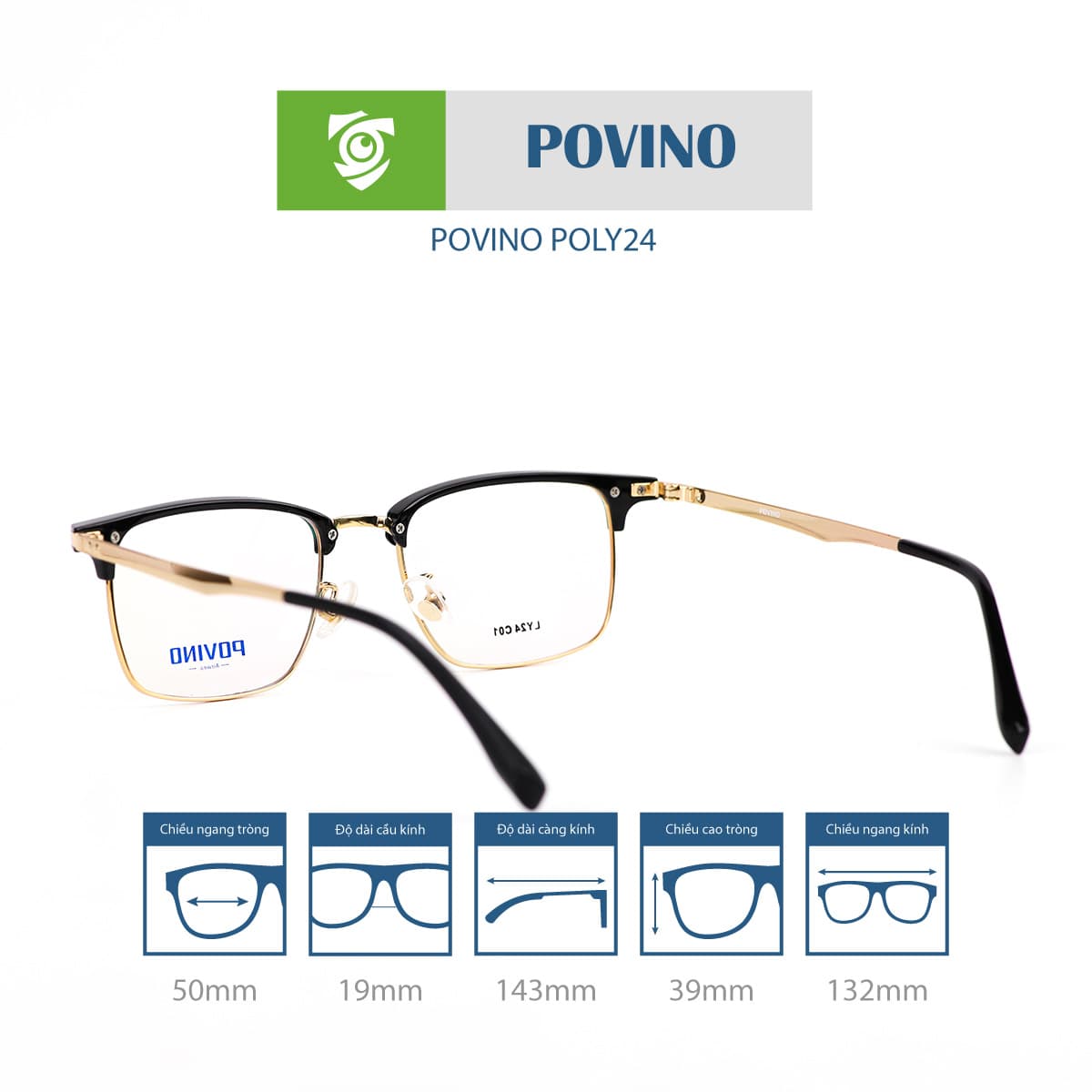 Gọng kính POVINO POLY24 - Ảnh 3