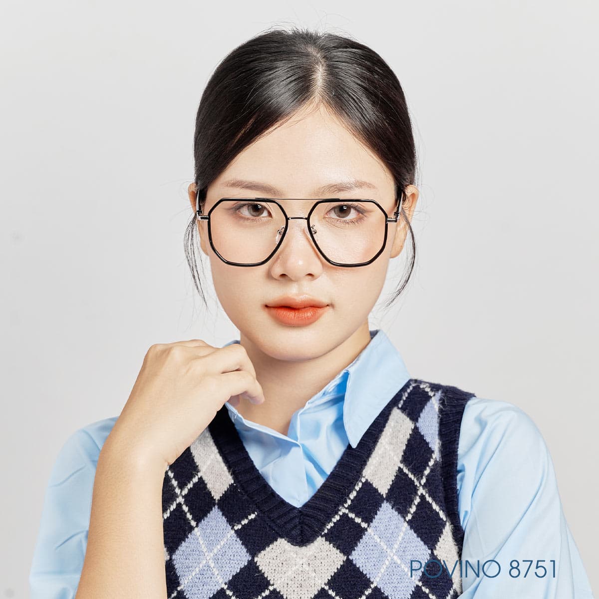 Gọng kính POVINO PO8751 - Ảnh 2