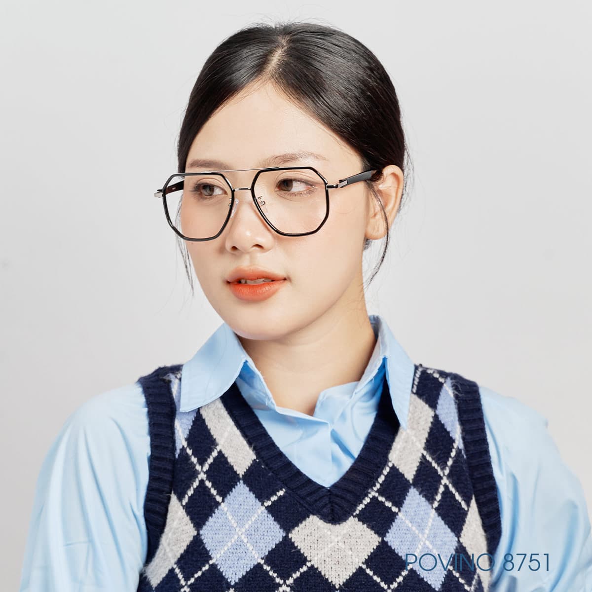 Gọng kính POVINO PO8751 - Ảnh 3