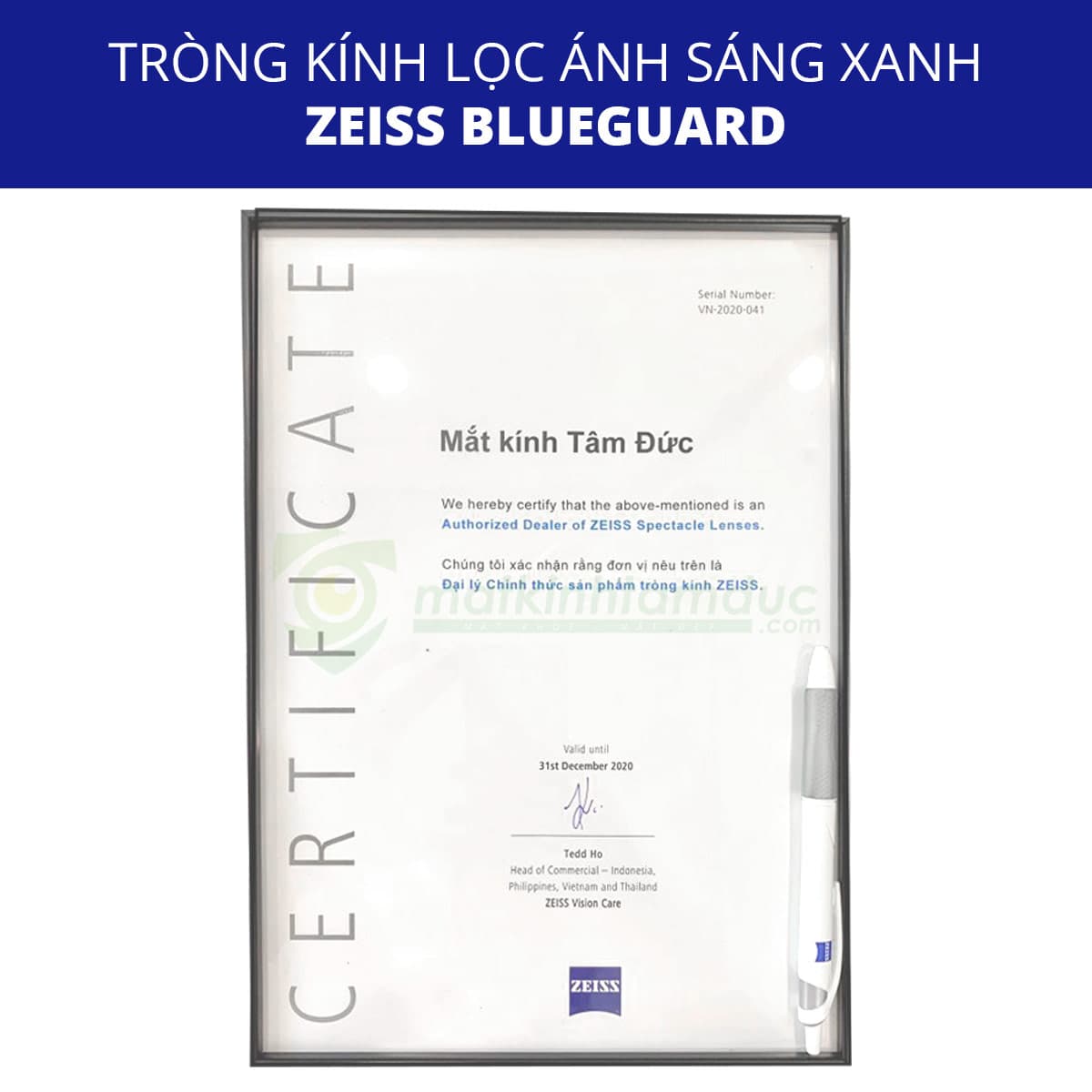 Tròng kính ZEISS BlueGuard - Tròng kính lọc ánh sáng xanh - Ảnh 7