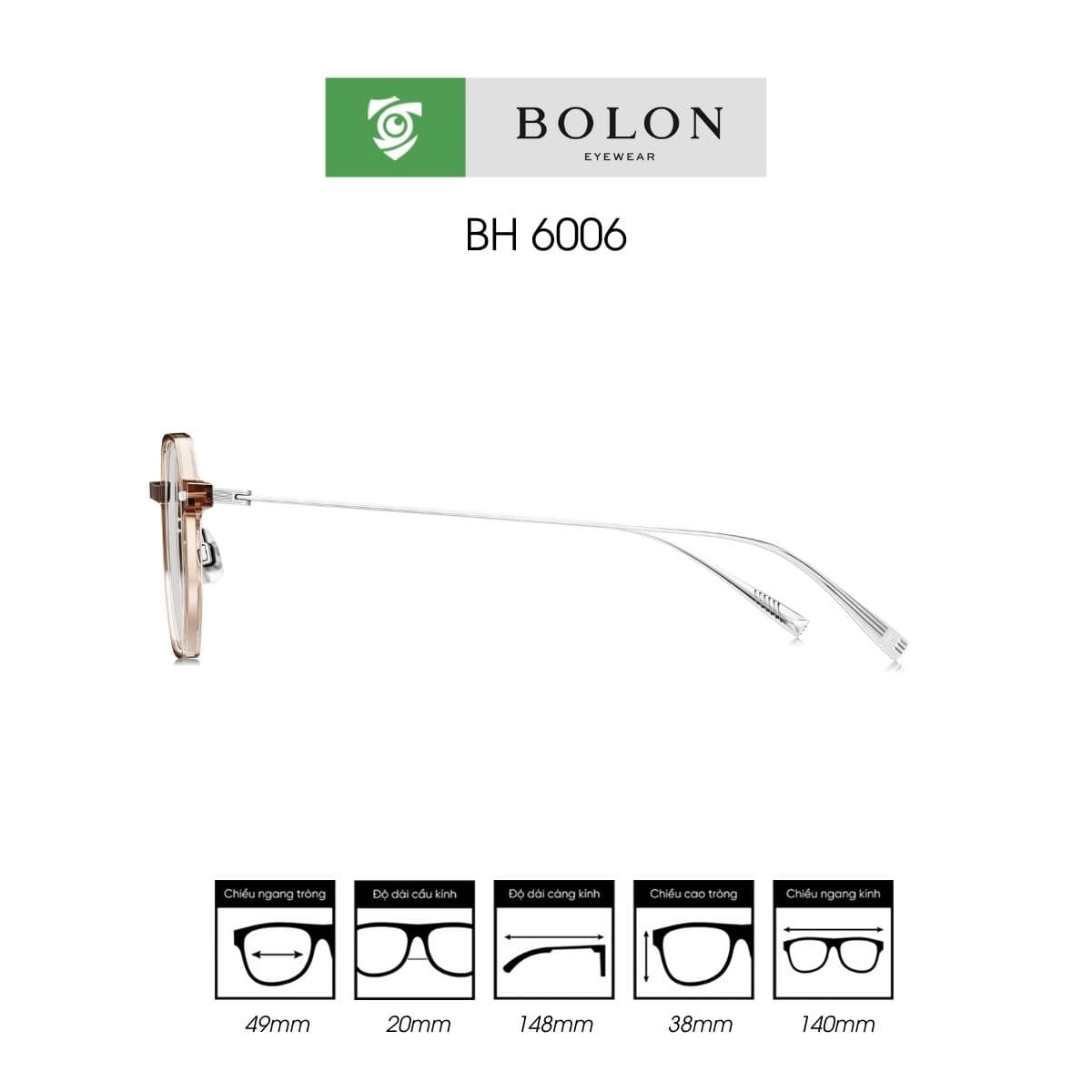 Gọng kính BOLON BH6006 - Ảnh 4