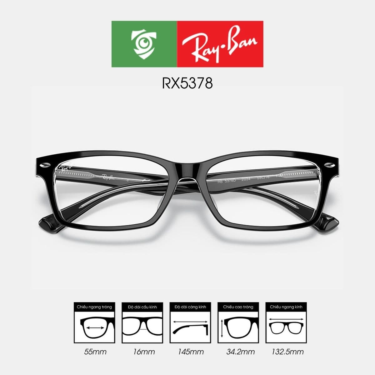 Gọng kính RAYBAN RX5378 - Ảnh 6