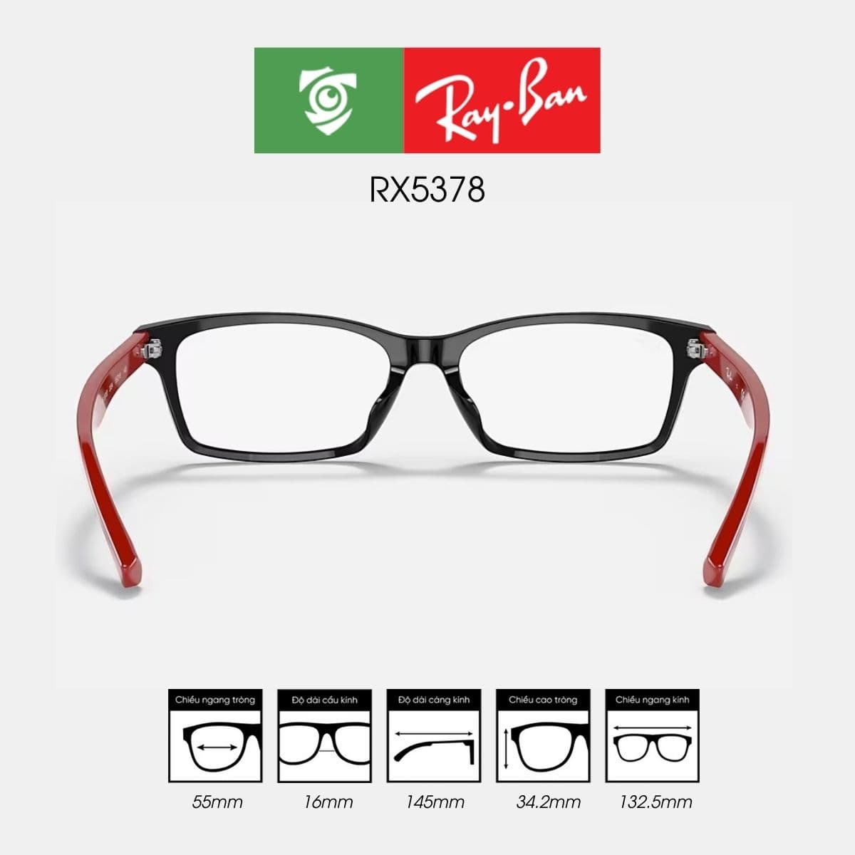 Gọng kính RAYBAN RX5378 - Ảnh 10