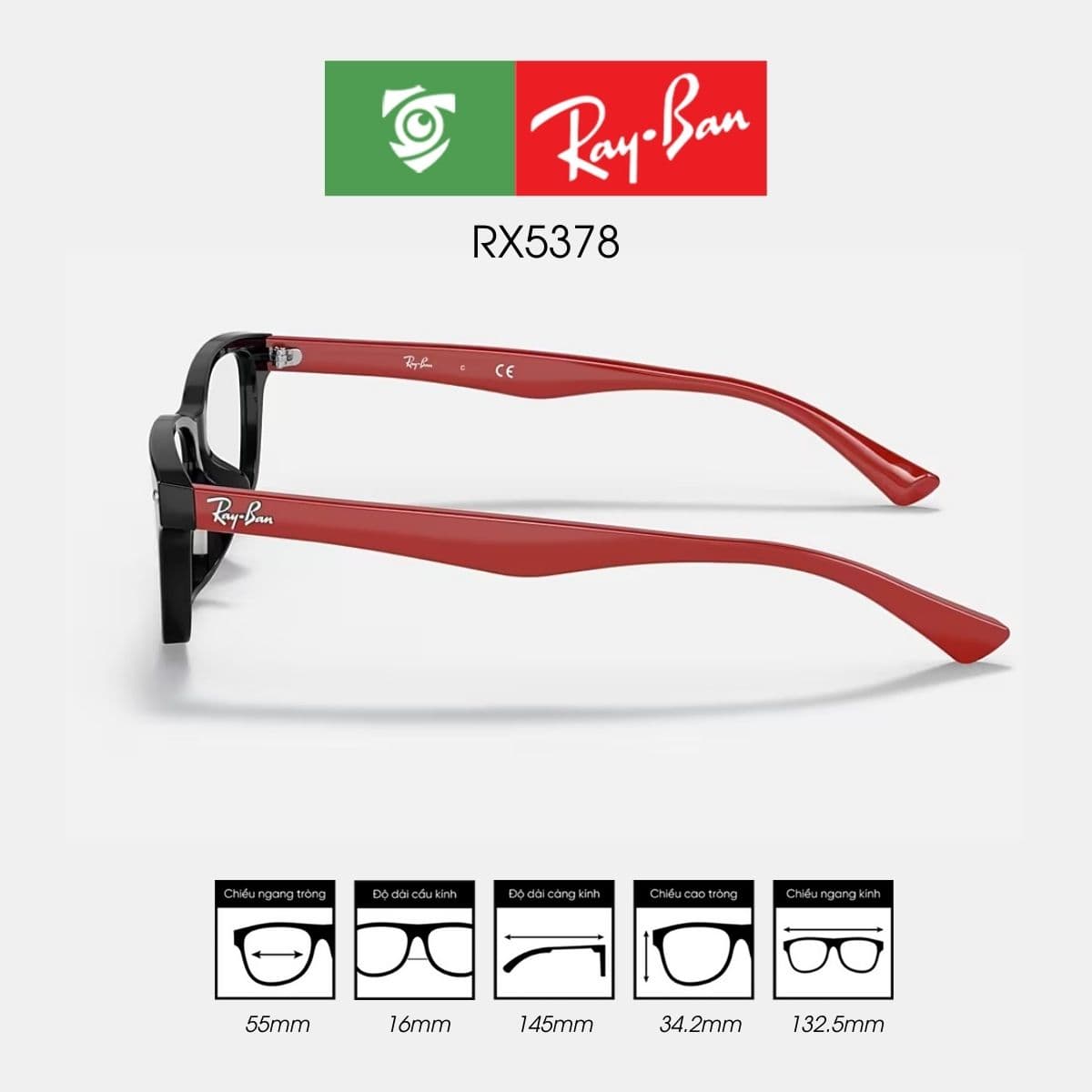 Gọng kính RAYBAN RX5378 - Ảnh 9
