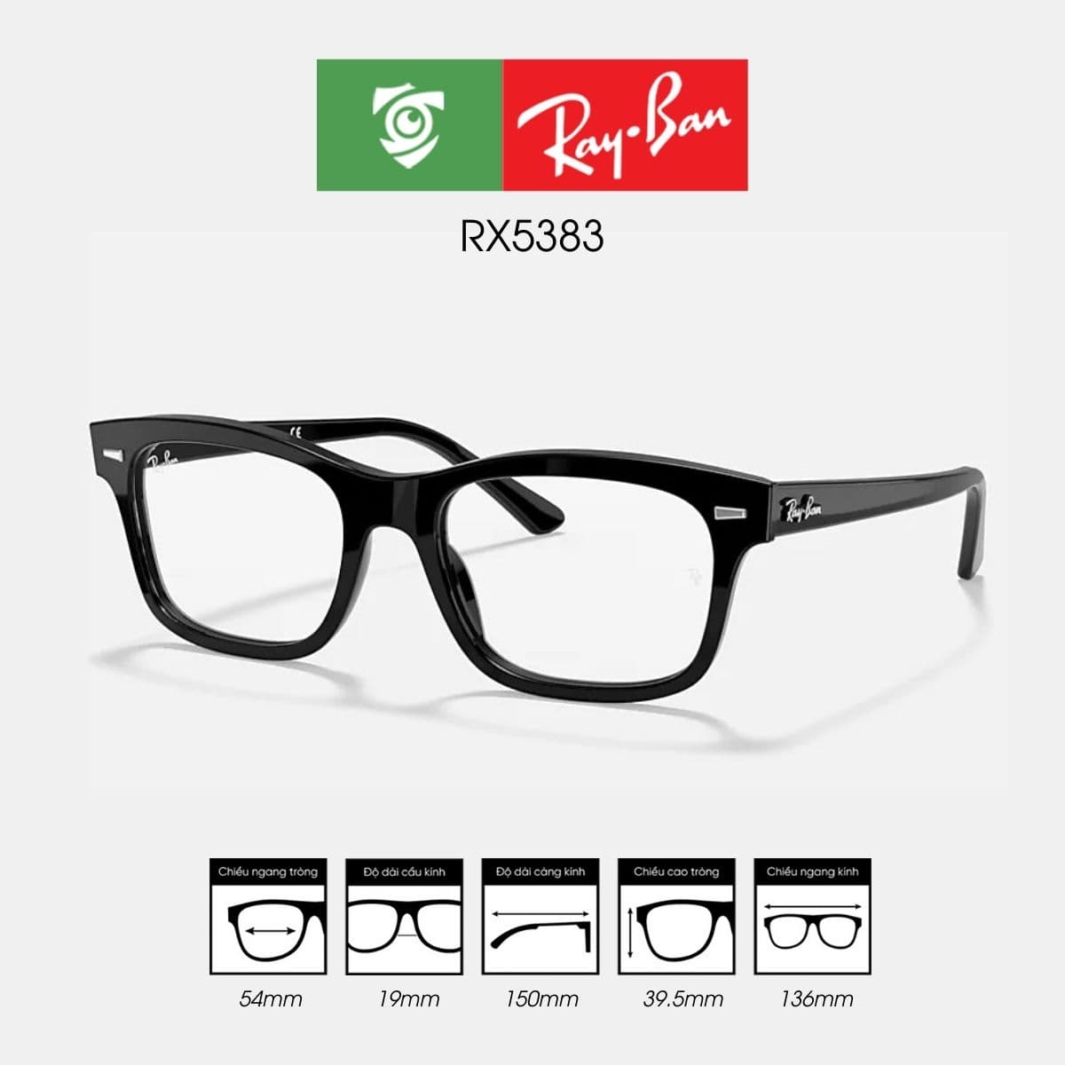 Gọng kính RAYBAN RX5383 - Ảnh 15