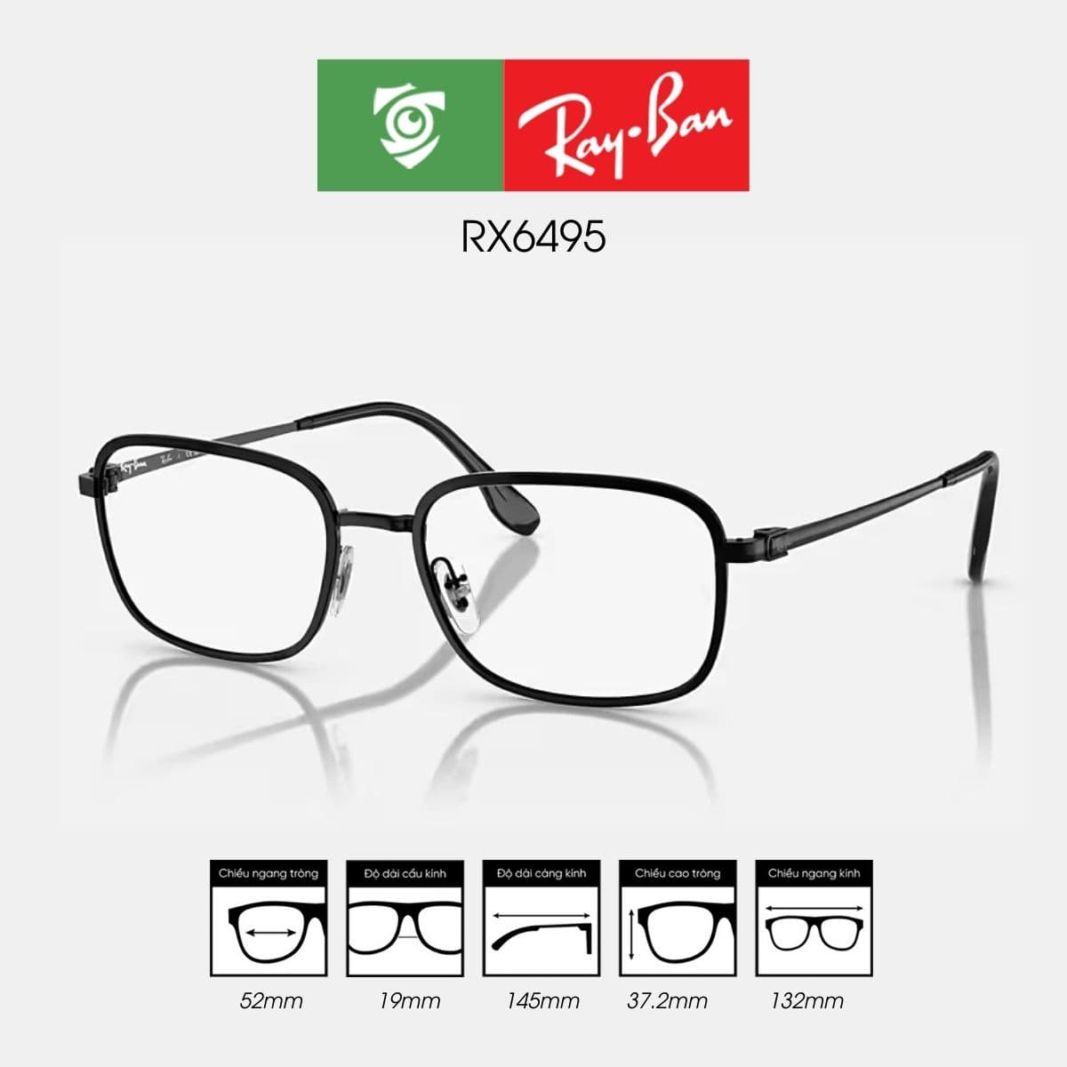 Gọng kính RAYBAN RX6495 - Ảnh 7