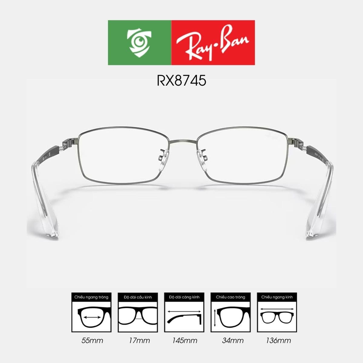 Gọng kính RAYBAN RX8745 - Ảnh 10