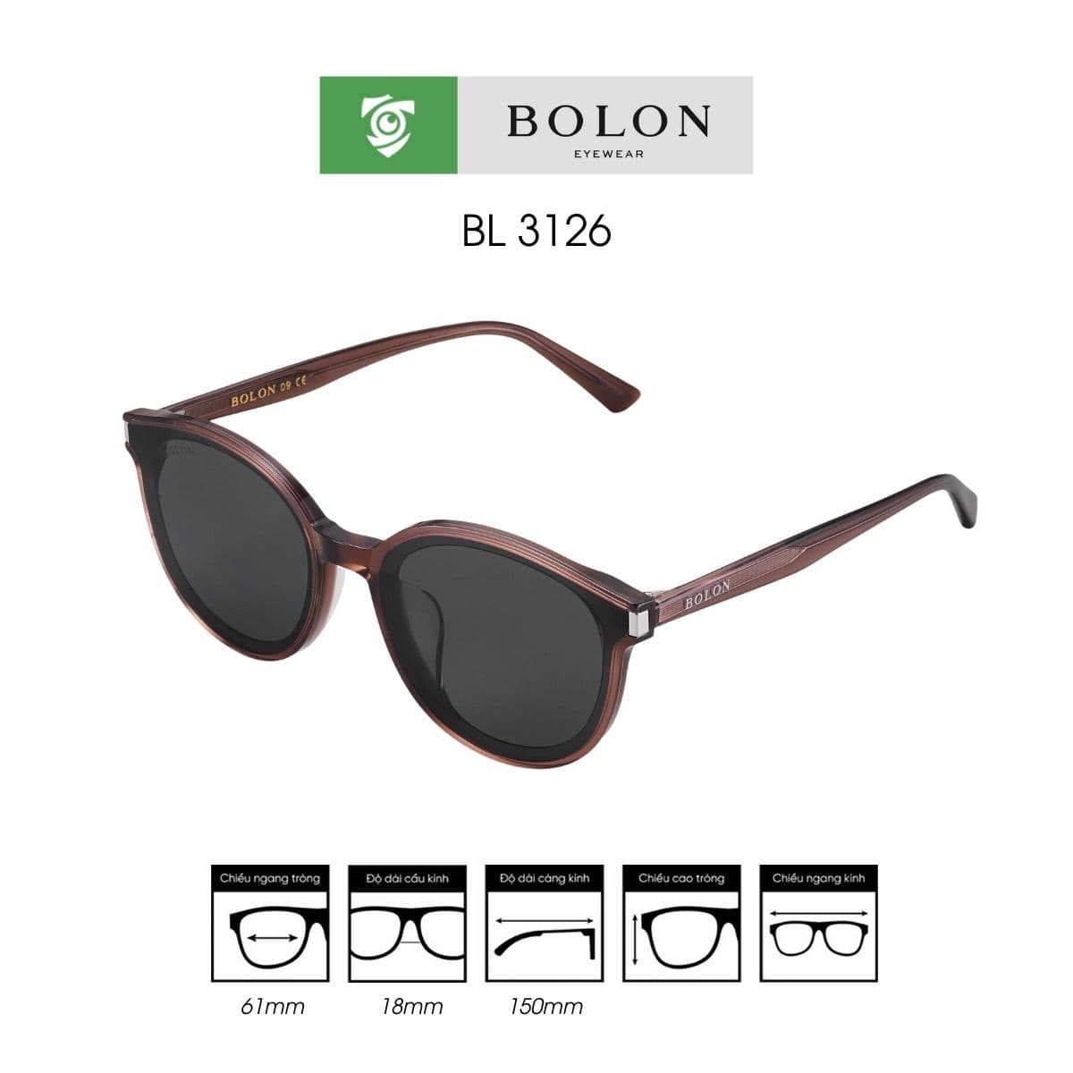 Kính mát BOLON BL3126 - Ảnh 4