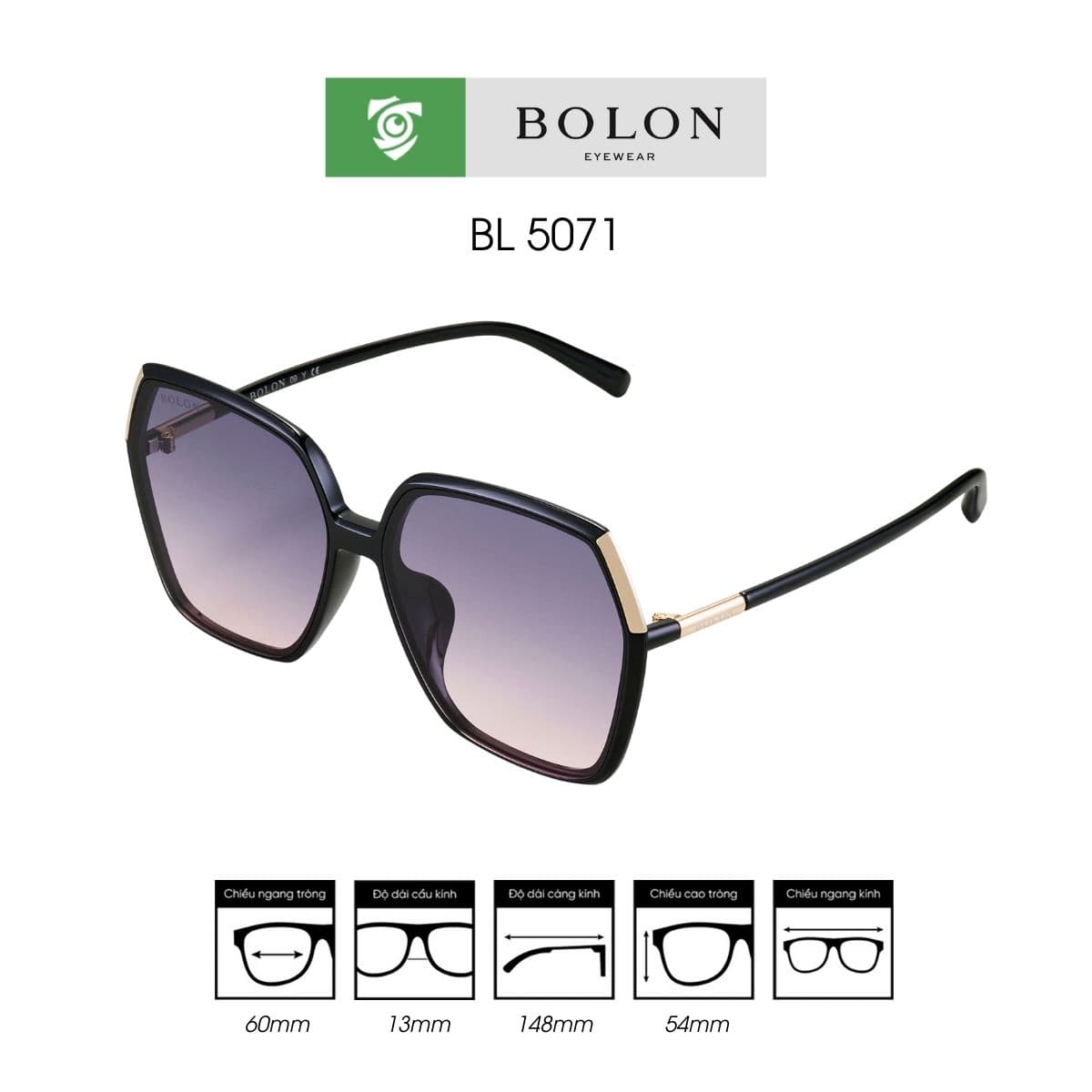 Kính mát BOLON BL5071 - Ảnh 3