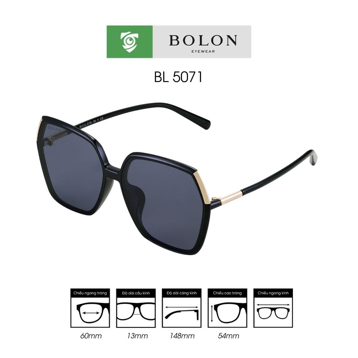Kính mát BOLON BL5071 - Ảnh 1