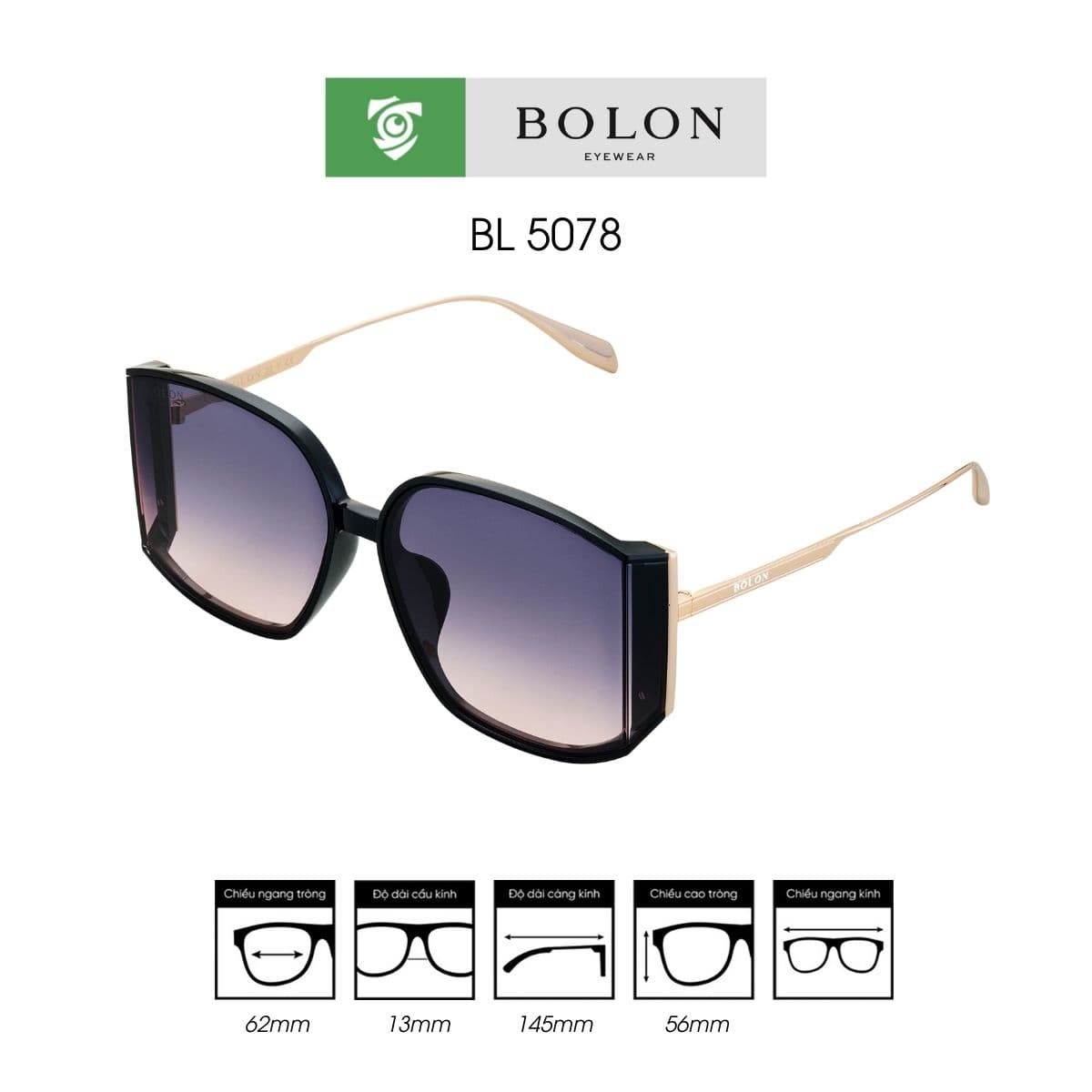 Kính mát BOLON BL5078 - Ảnh 3