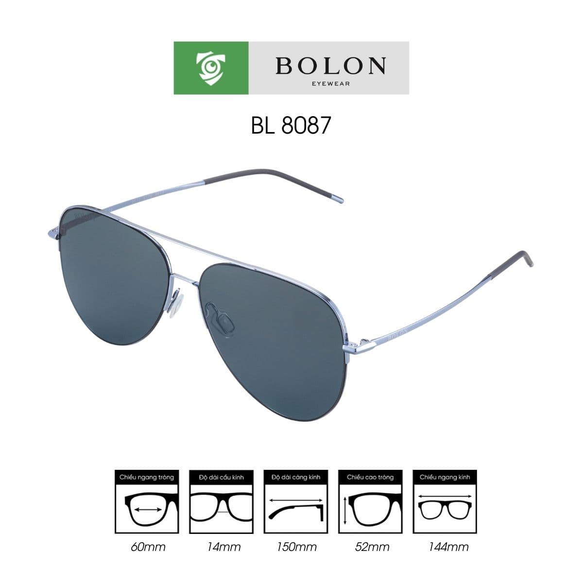 Kính mát BOLON BL8087 - Ảnh 4