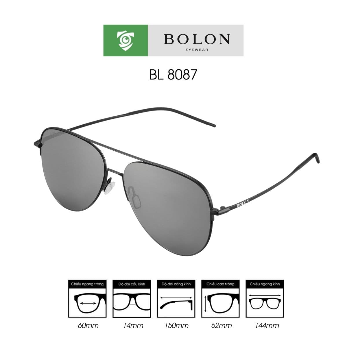 Kính mát BOLON BL8087 - Ảnh 2