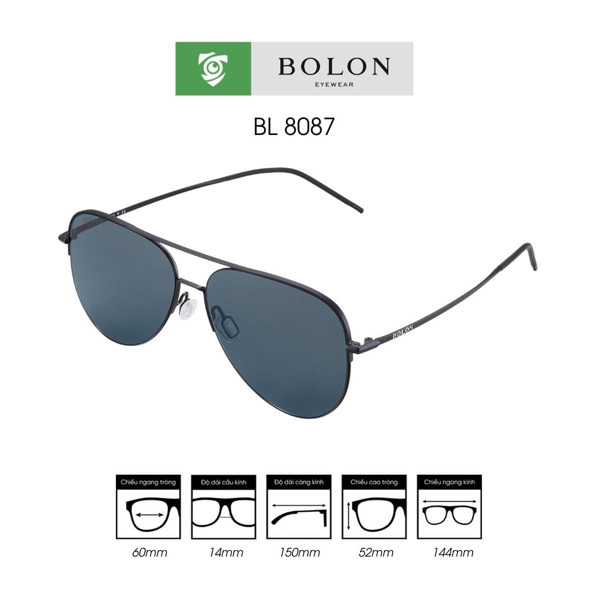 Kính mát BOLON BL8087 - Ảnh 3