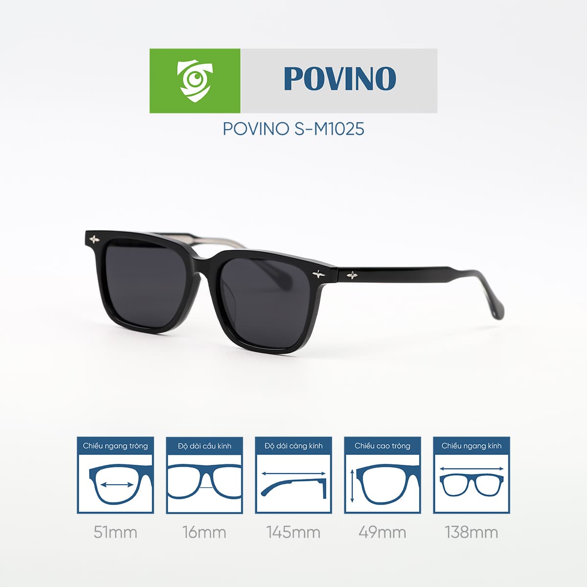 Kính mát POVINO SM1025 - Ảnh 10