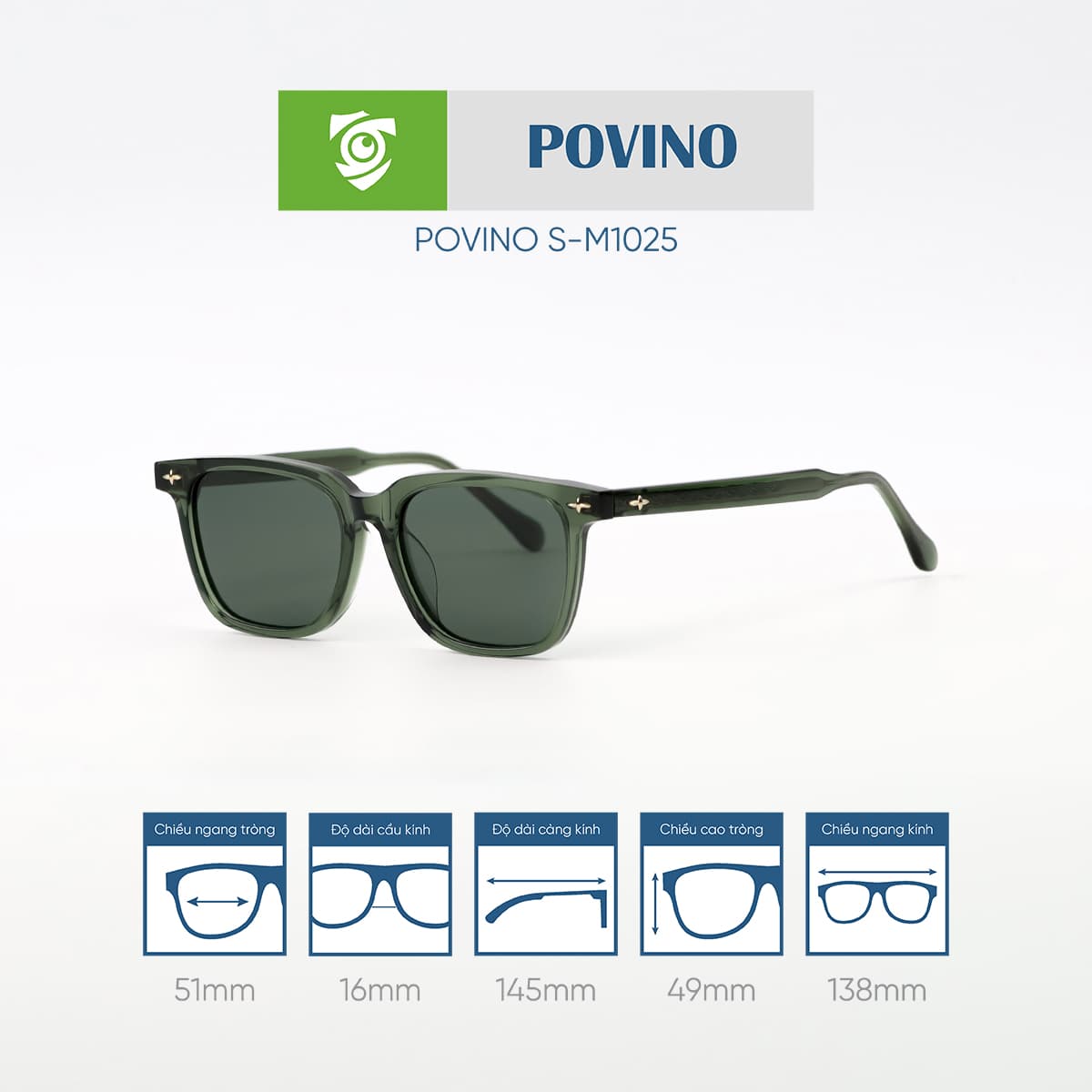 Kính mát POVINO SM1025 - Ảnh 5