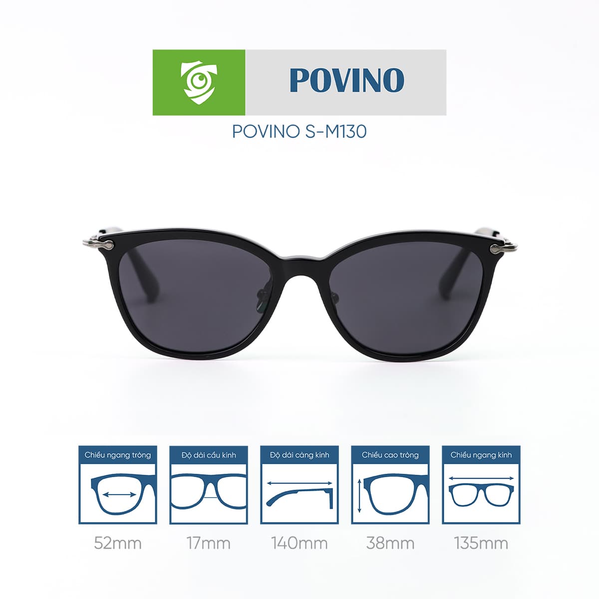 Kính mát POVINO SM130 - Ảnh 1