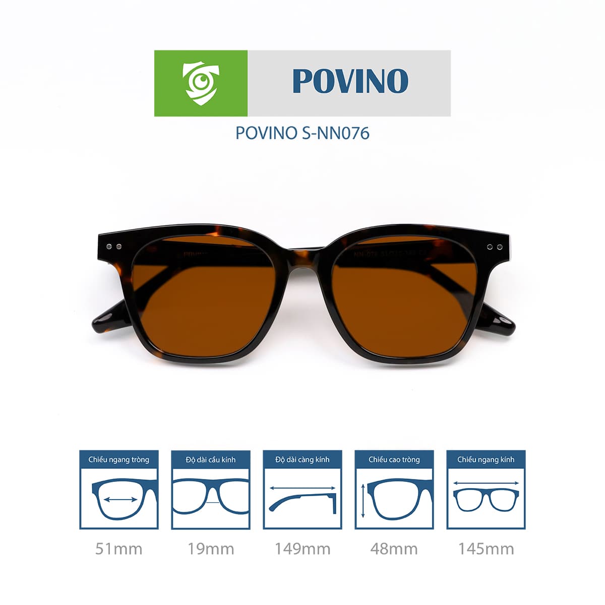Kính mát POVINO SNN076 - Ảnh 6