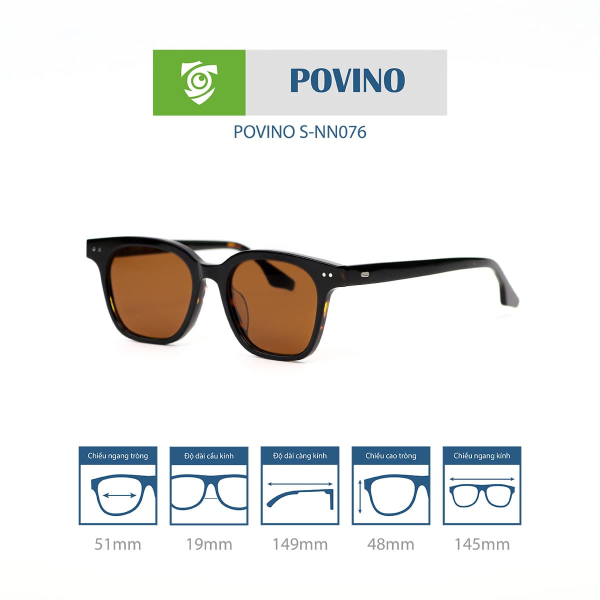 Kính mát POVINO SNN076 - Ảnh 4