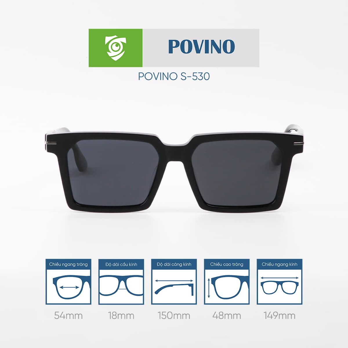 Kính mát POVINO S530 - Ảnh 1