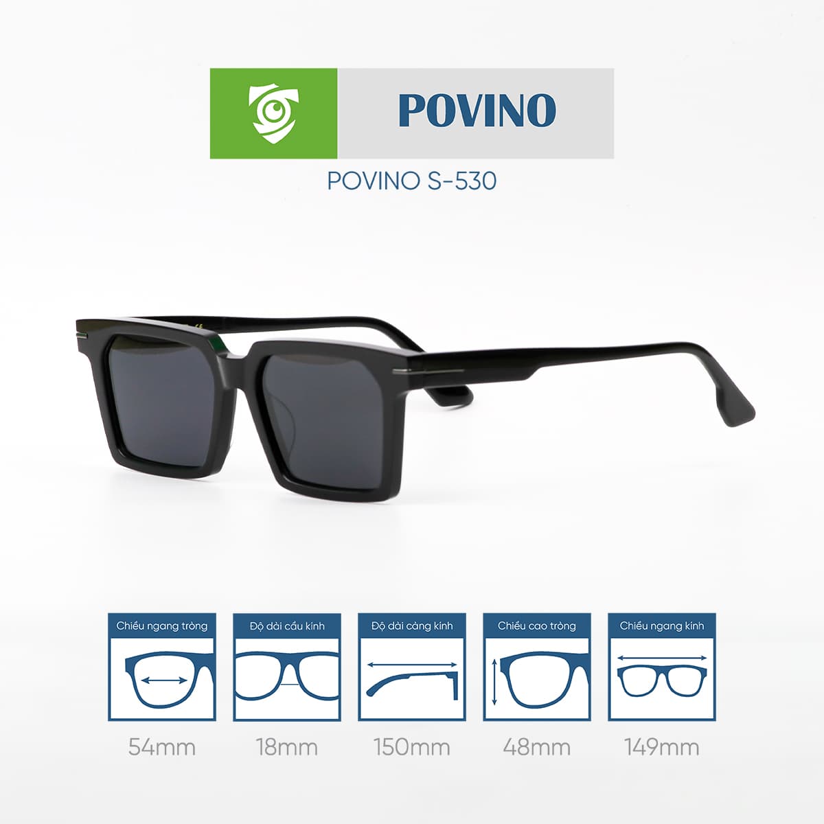 Kính mát POVINO S530 - Ảnh 9