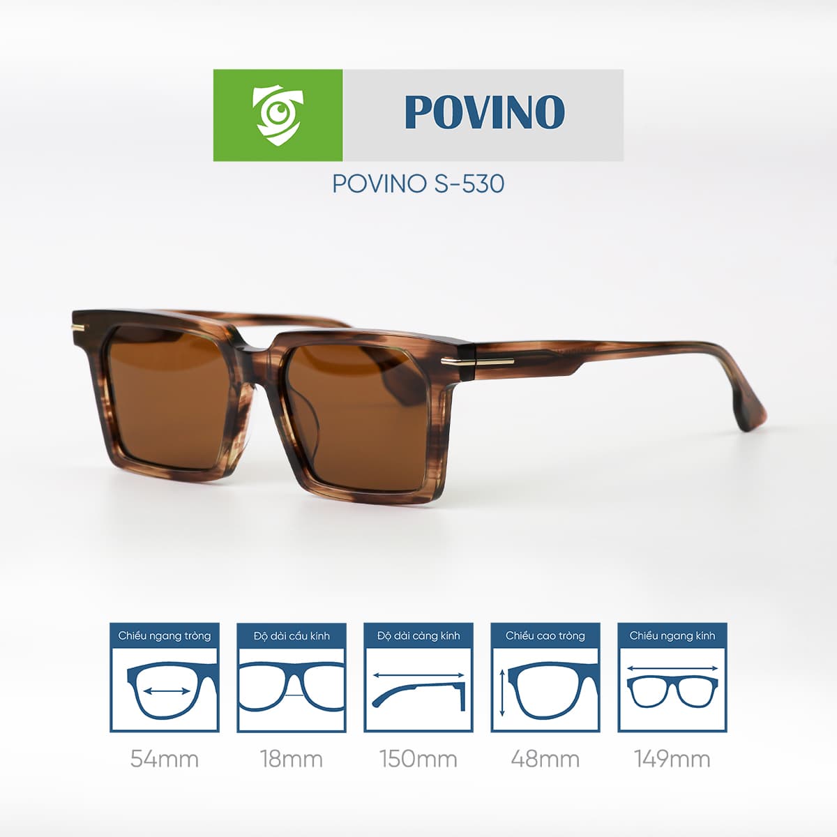 Kính mát POVINO S530 - Ảnh 3