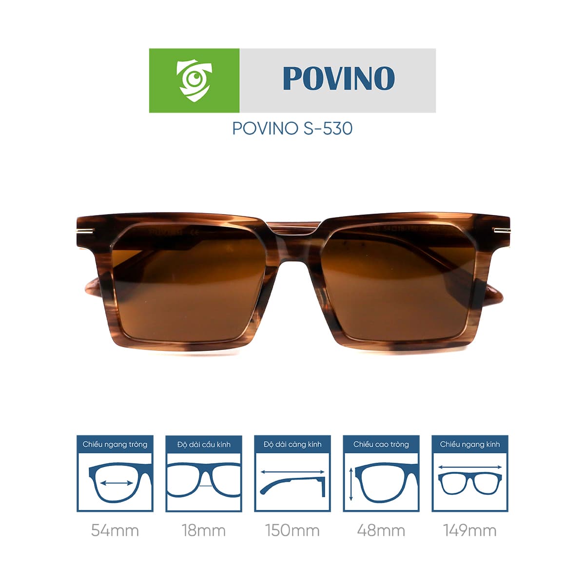 Kính mát POVINO S530 - Ảnh 2