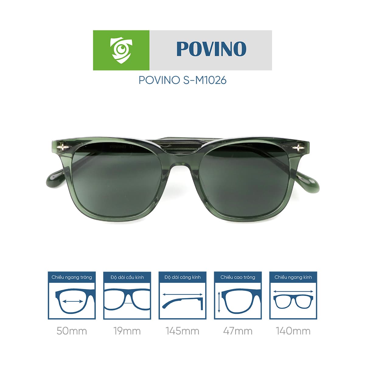 Kính mát POVINO SM1026 - Ảnh 7