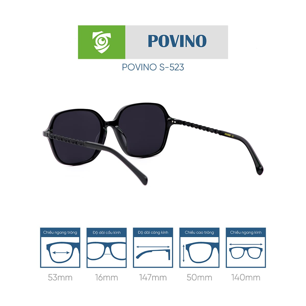 Kính mát POVINO S523 - Ảnh 2