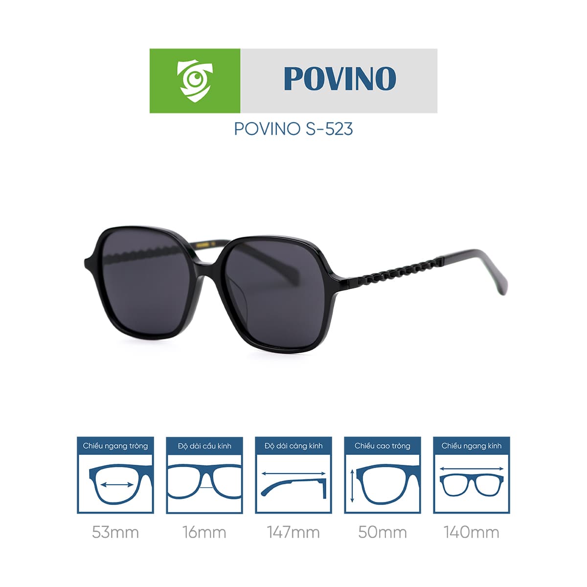 Kính mát POVINO S523 - Ảnh 3