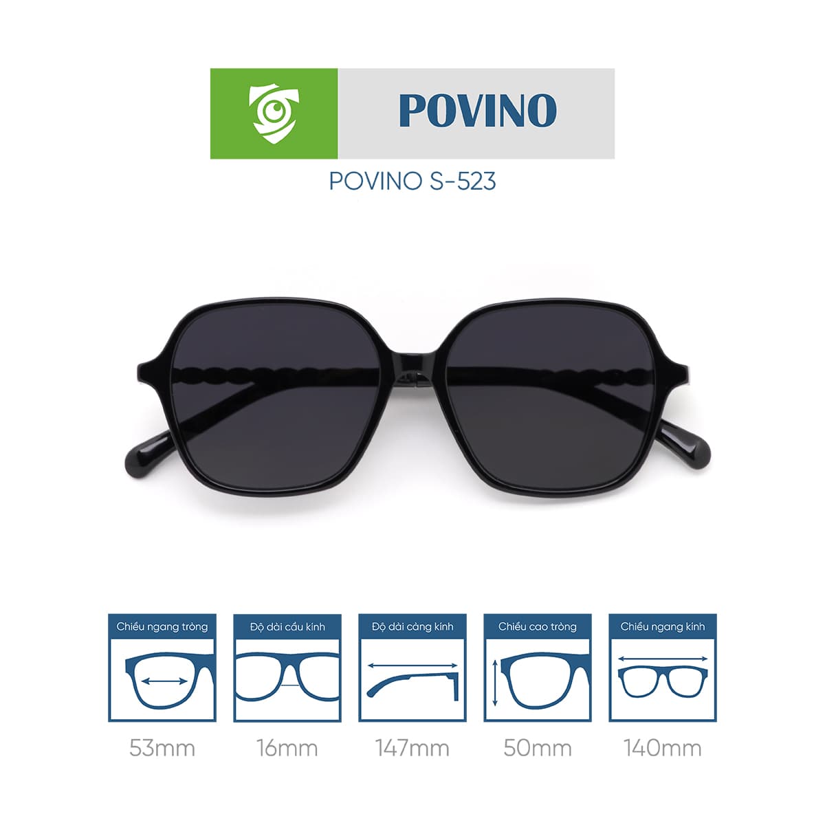 Kính mát POVINO S523 - Ảnh 4