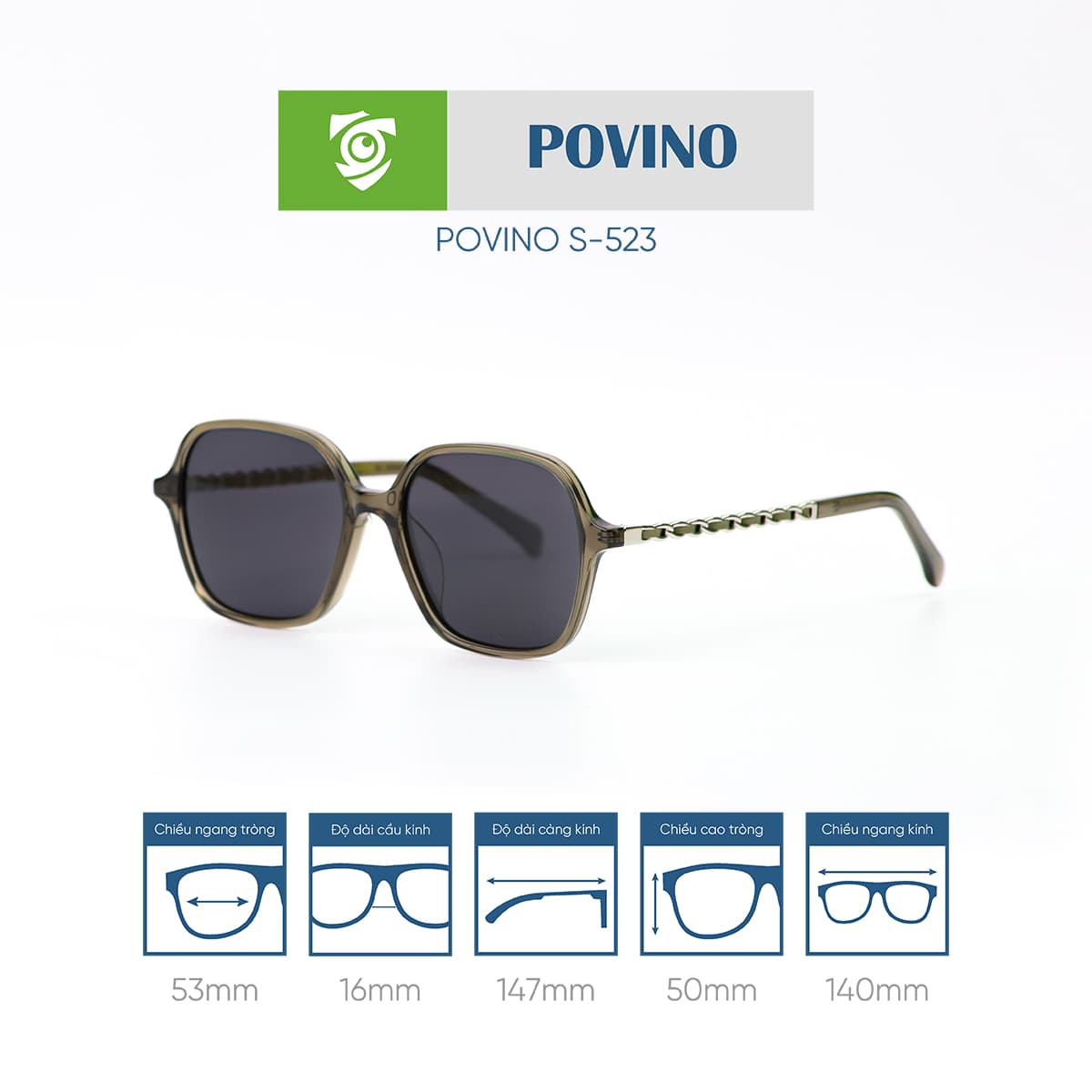 Kính mát POVINO S523 - Ảnh 6