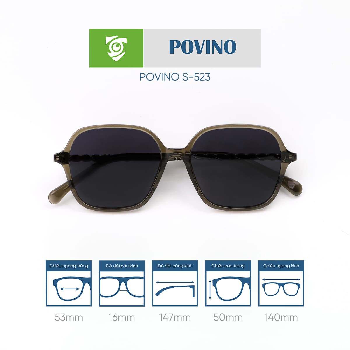 Kính mát POVINO S523 - Ảnh 7