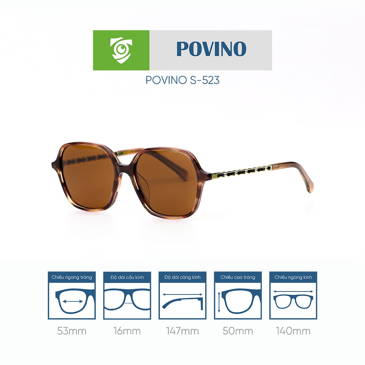 Kính mát POVINO S523 - Ảnh 8