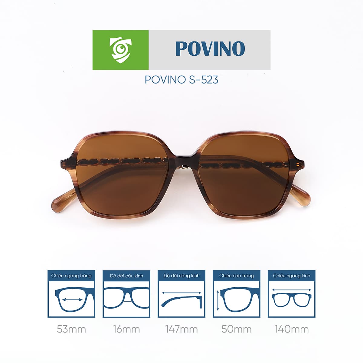 Kính mát POVINO S523 - Ảnh 9