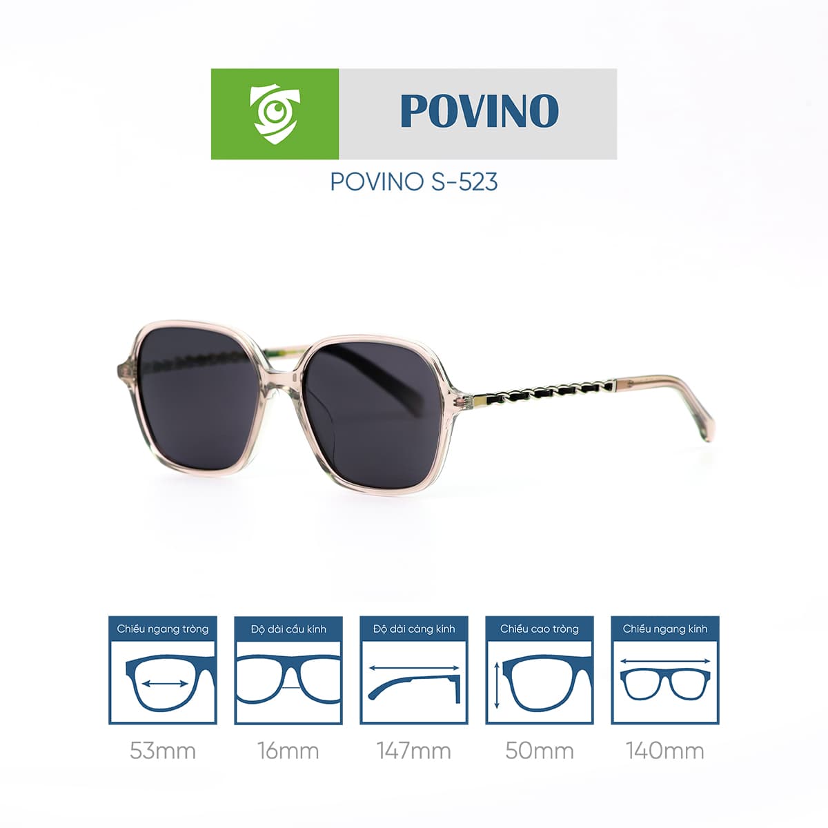 Kính mát POVINO S523 - Ảnh 12