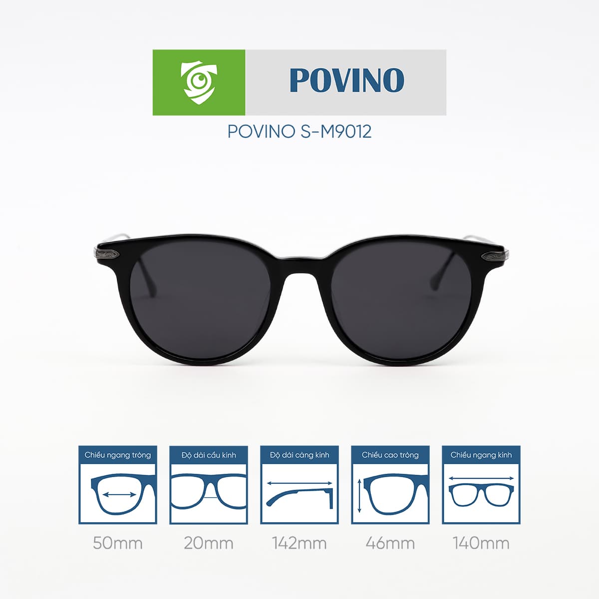 Kính mát POVINO SM9012 - Ảnh 1