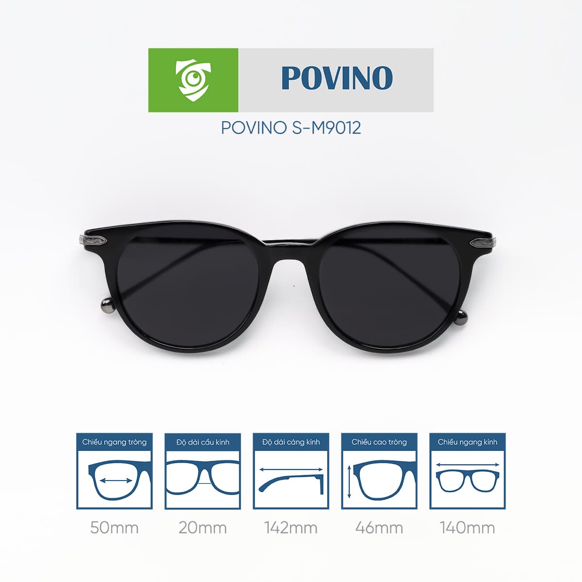 Kính mát POVINO SM9012 - Ảnh 3