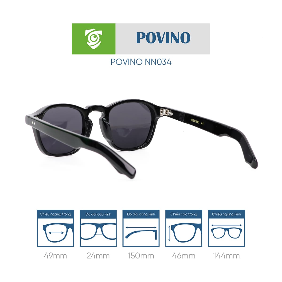 Kính mát POVINO NN034 - Ảnh 7