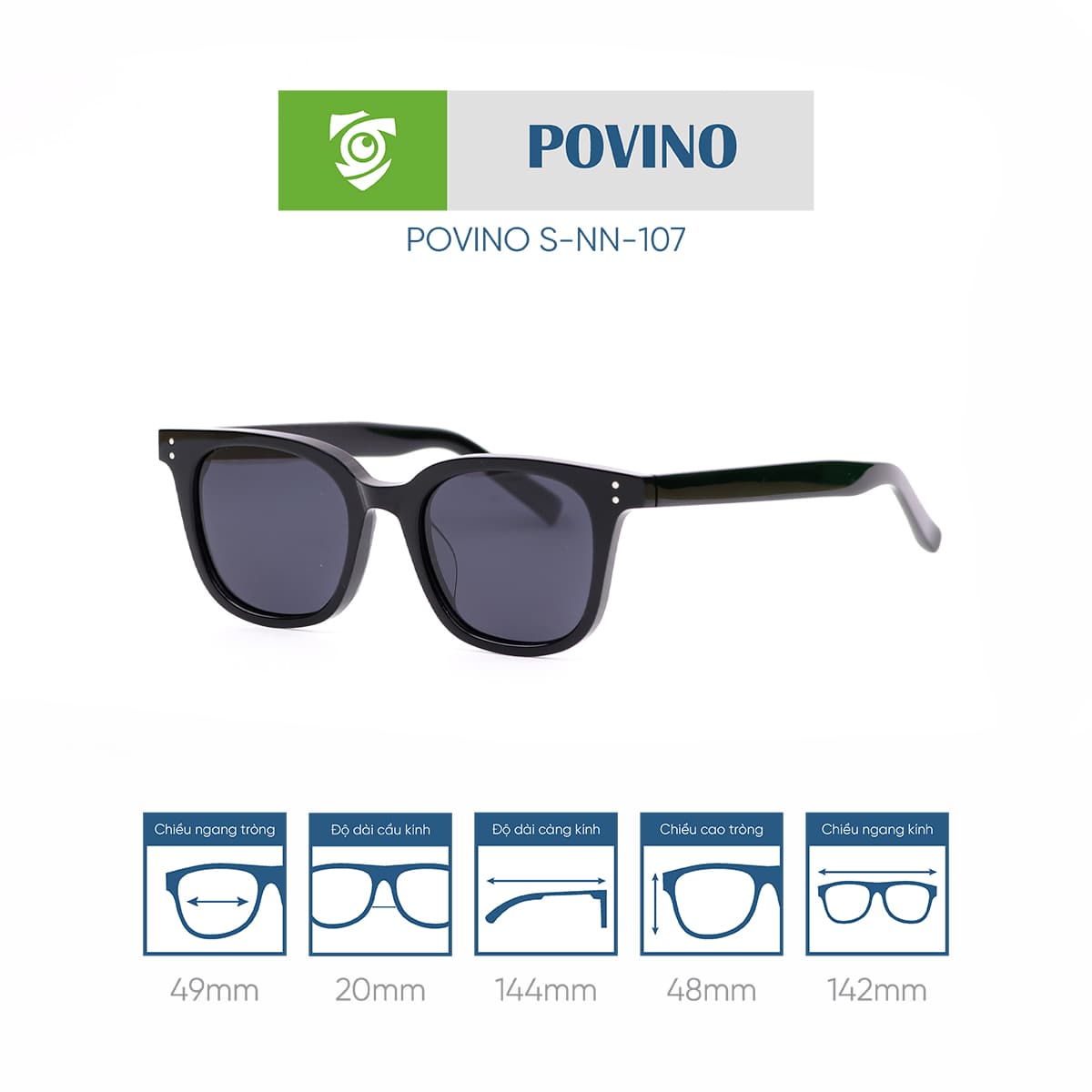 Kính mát POVINO NN107 - Ảnh 13