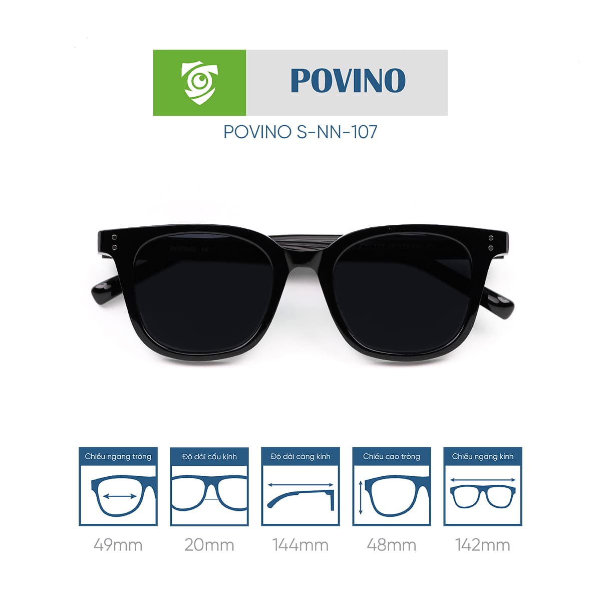 Kính mát POVINO NN107 - Ảnh 11
