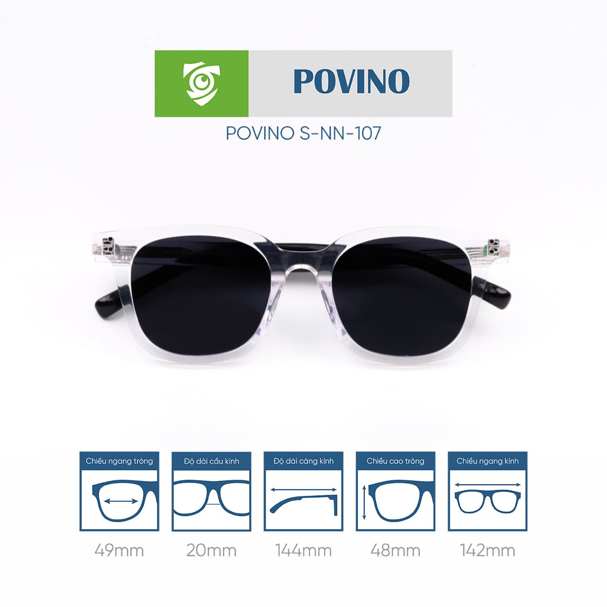 Kính mát POVINO NN107 - Ảnh 9