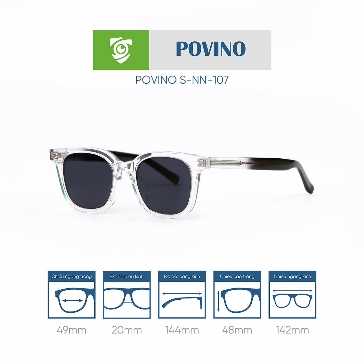 Kính mát POVINO NN107 - Ảnh 8