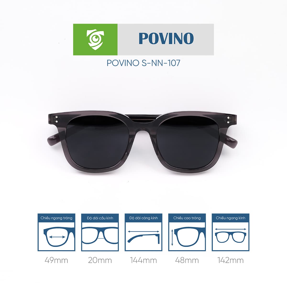 Kính mát POVINO NN107 - Ảnh 7