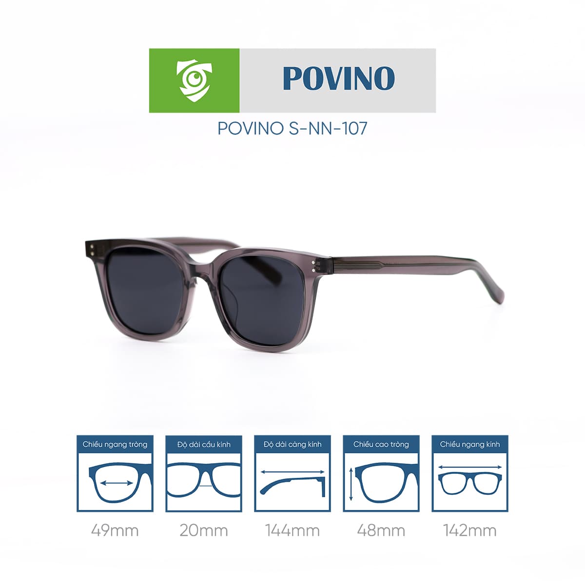 Kính mát POVINO NN107 - Ảnh 6