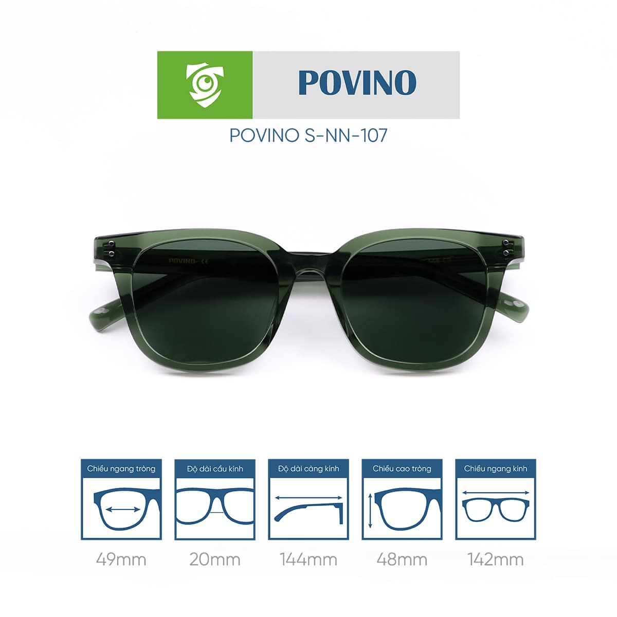 Kính mát POVINO NN107 - Ảnh 4