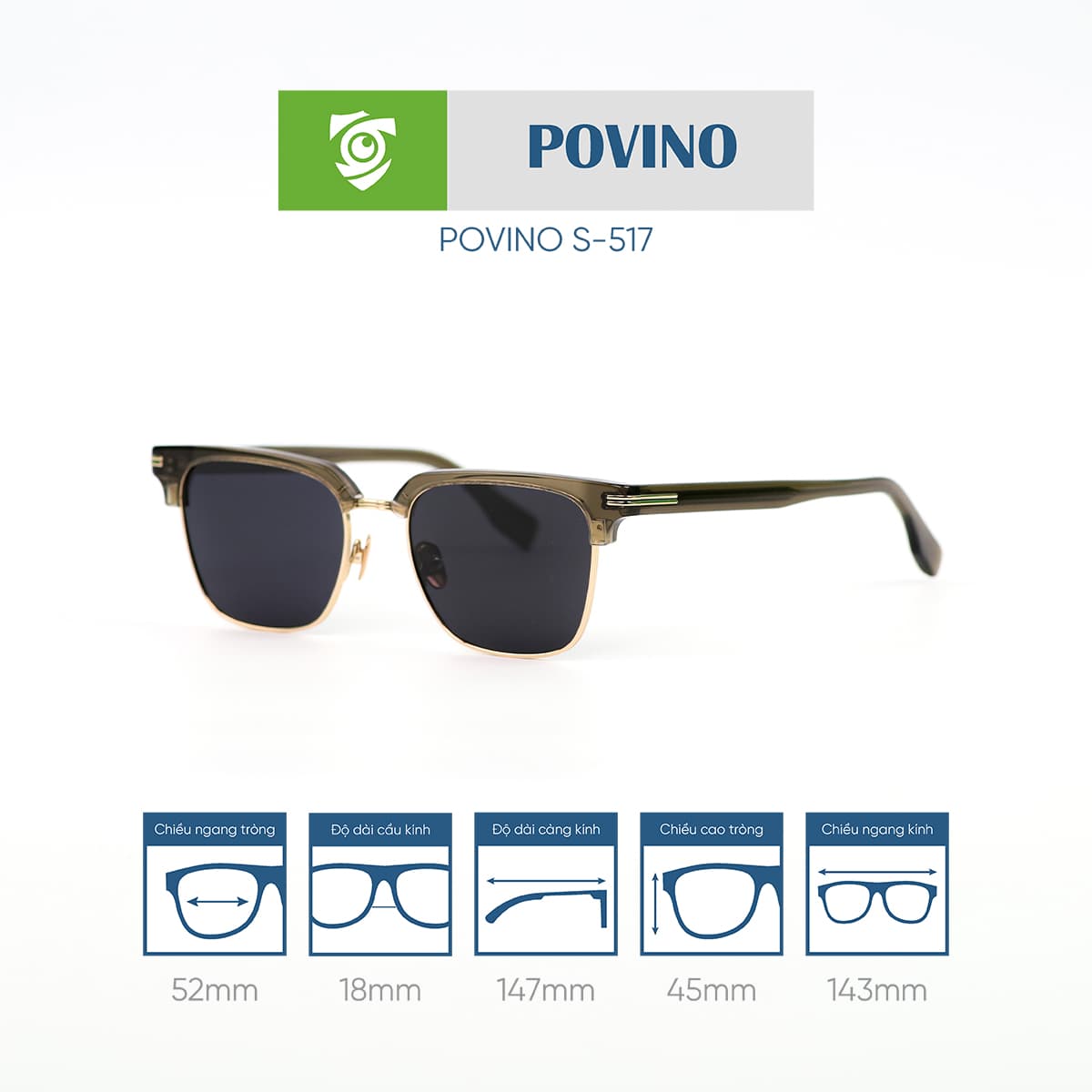 Kính mát POVINO S517 - Ảnh 4